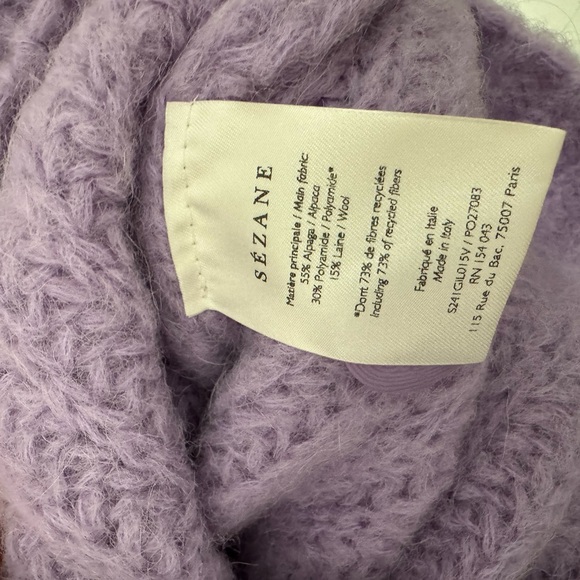 Sezane Emile Cardigan Wisteria - Size S - Picture 4 of 4